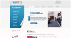 Desktop Screenshot of focusstoves.co.uk